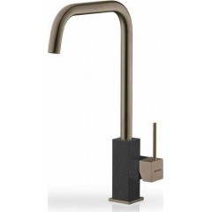 Pyramis 090928301 Adelita PVD Μπαταρία Κουζίνας Πάγκου Inox Copper & Pearl Black